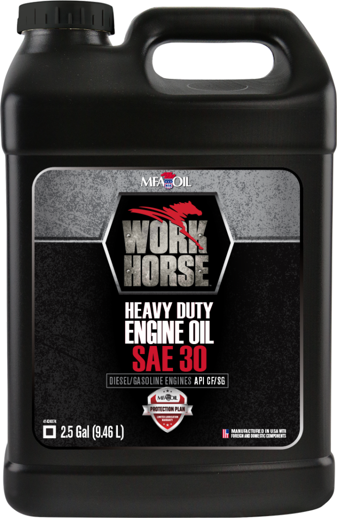 Work Horse® Heavy Duty SAE 30, 40 and 50 Engine Oils