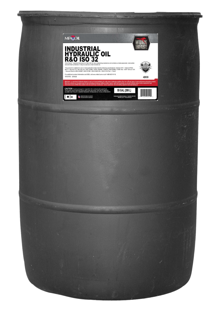 Work Horse® Industrial Hydraulic Oils R&O