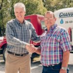 Don Smith, director of acquisitions, with Randy Ervin, former owner of Chanute LP Gas, Inc.