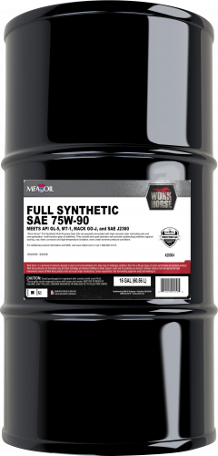 Work Horse® Full Synthetic Gear Oils SAE 75W-90 and SAE 75W-140