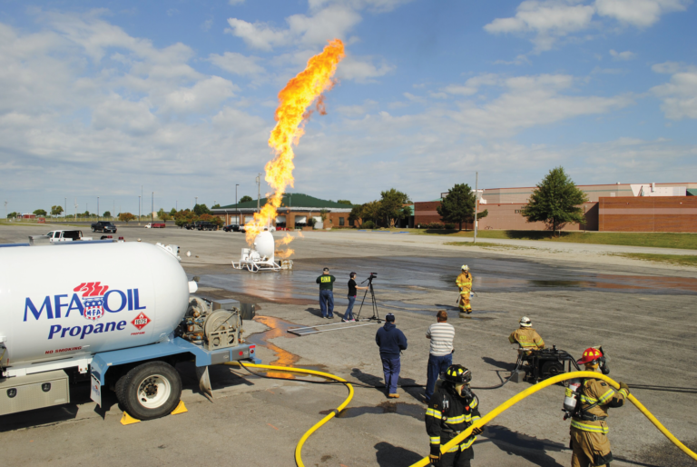 Training Prepares Firefighters for Propane Emergencies MFA Oil