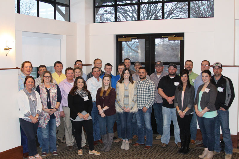 Young farmers and young farm couples enjoyed networking opportunities at the conference.