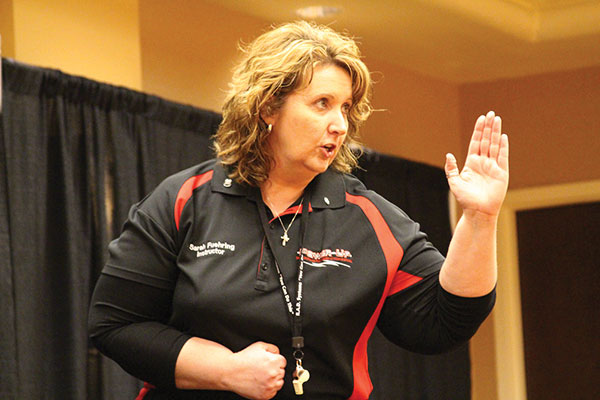 Sarah Fuehring has taught self-defense and safety training to nearly 3,000 women and children in Missouri.