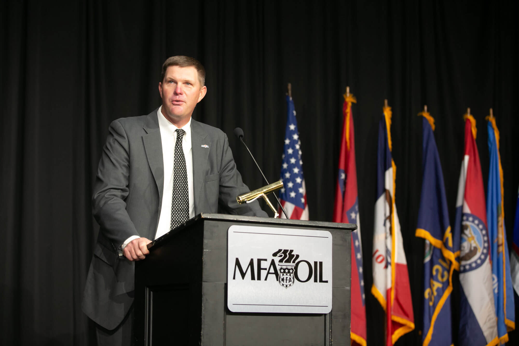 MFA Oil Board Chairman Glen Cope welcomed delegates to the company’s 92nd Annual Delegate meeting