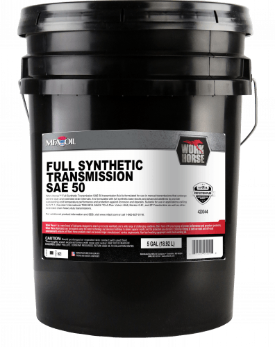 Work Horse Full Synthetic Transmission Fluid SAE 50